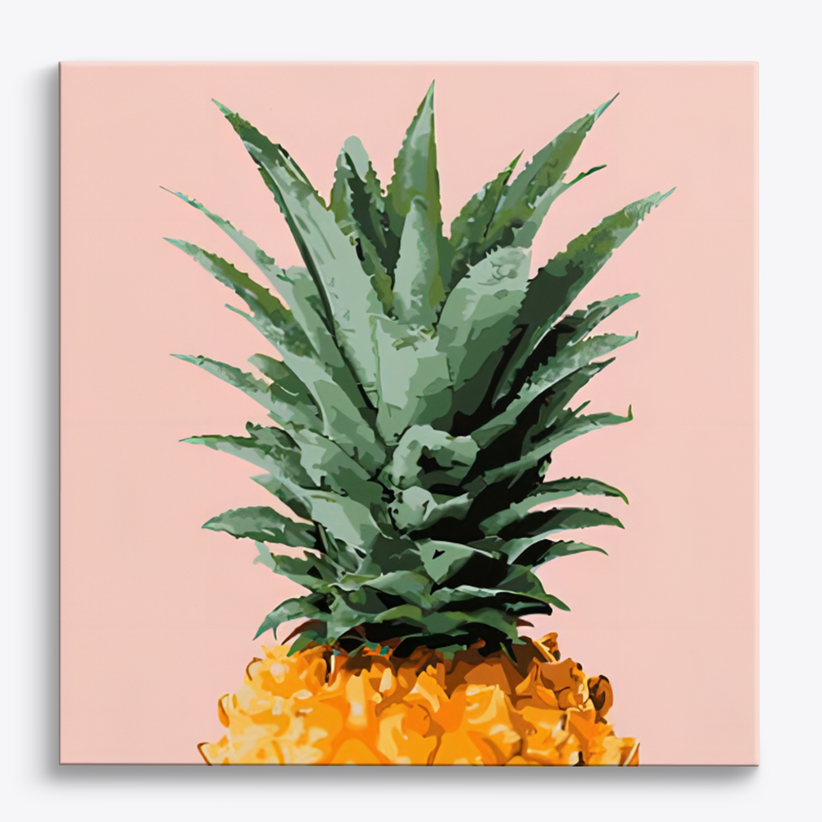 Minikit med abstrakt ananas