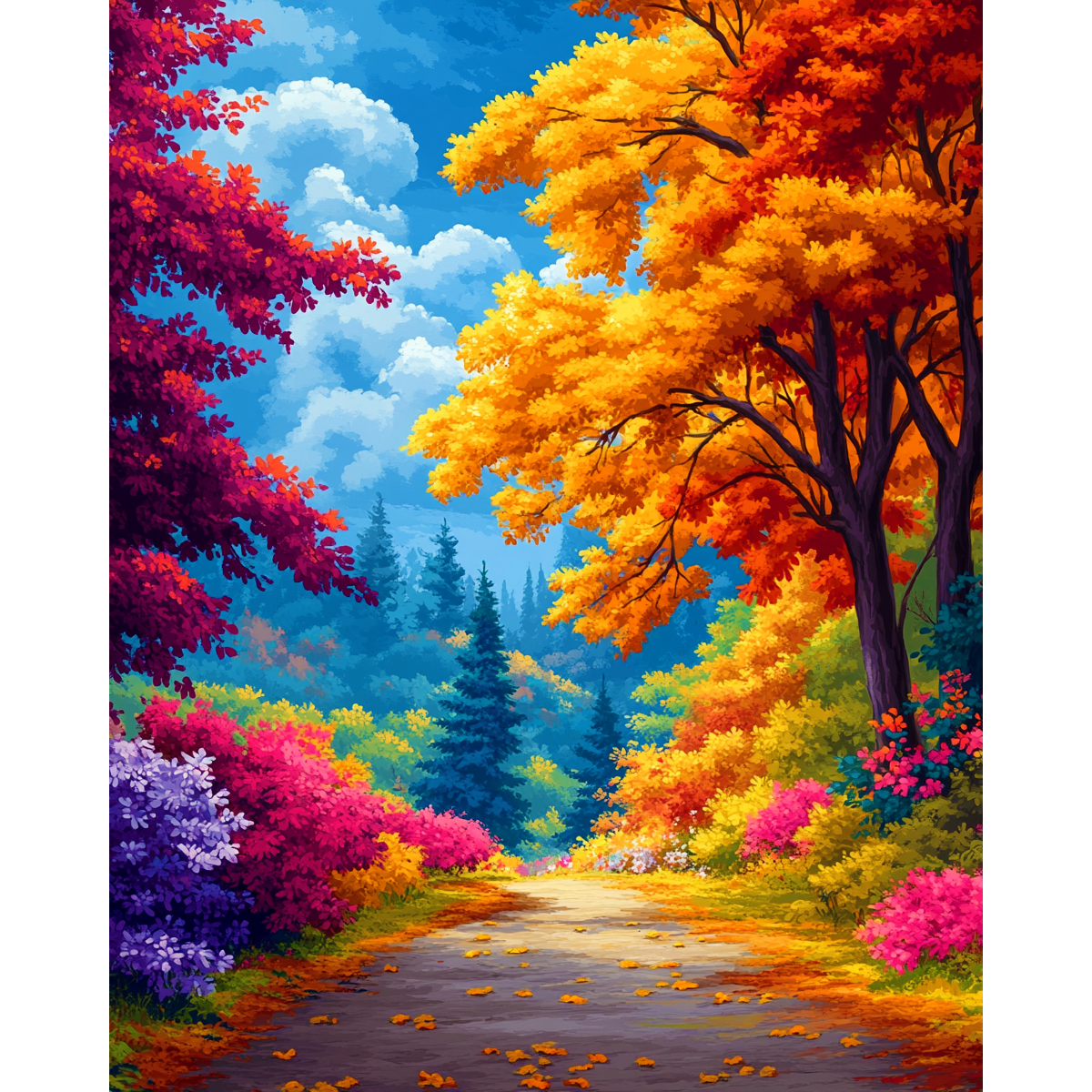 Colorful Trail