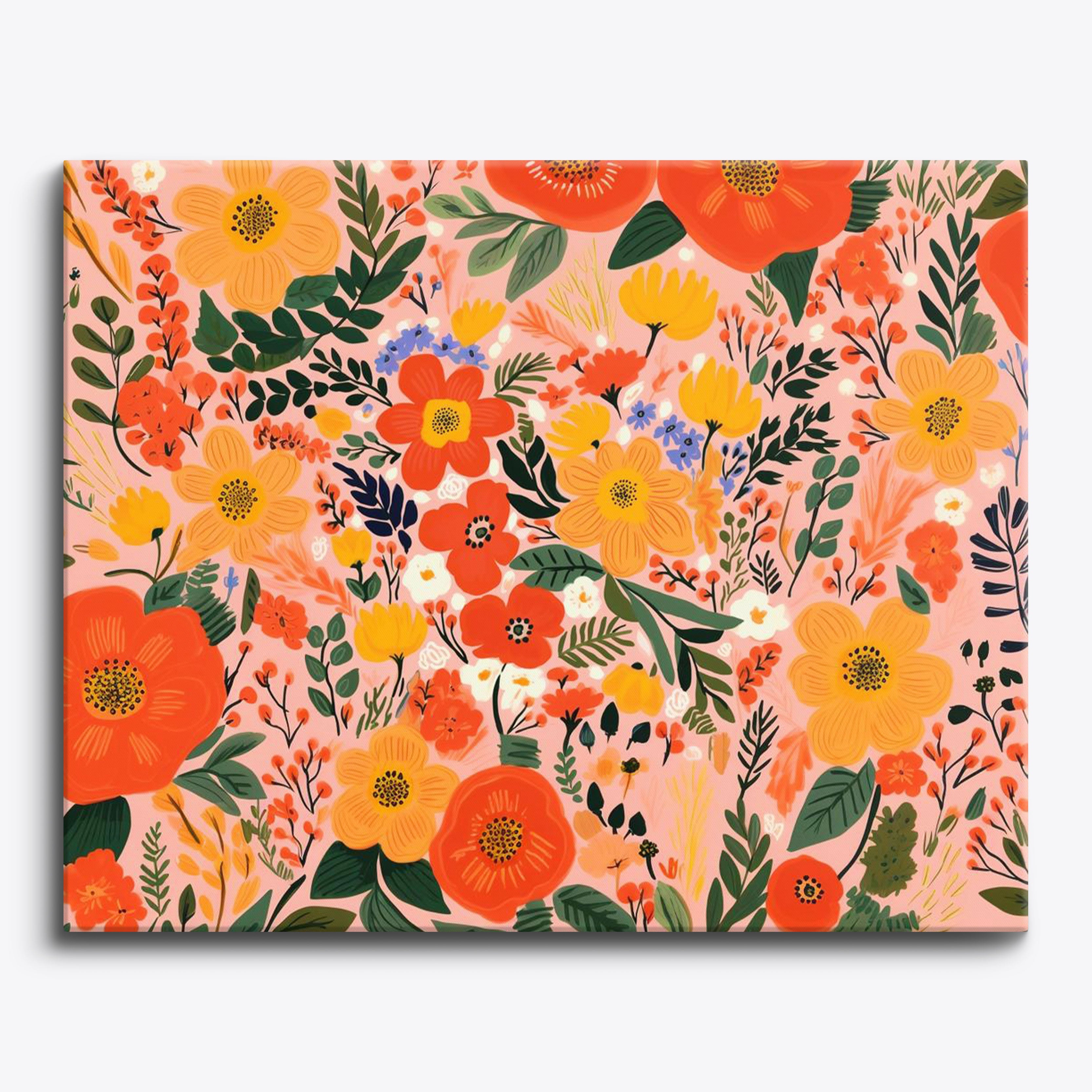 Fresh Blooms No Frame / 24 colors