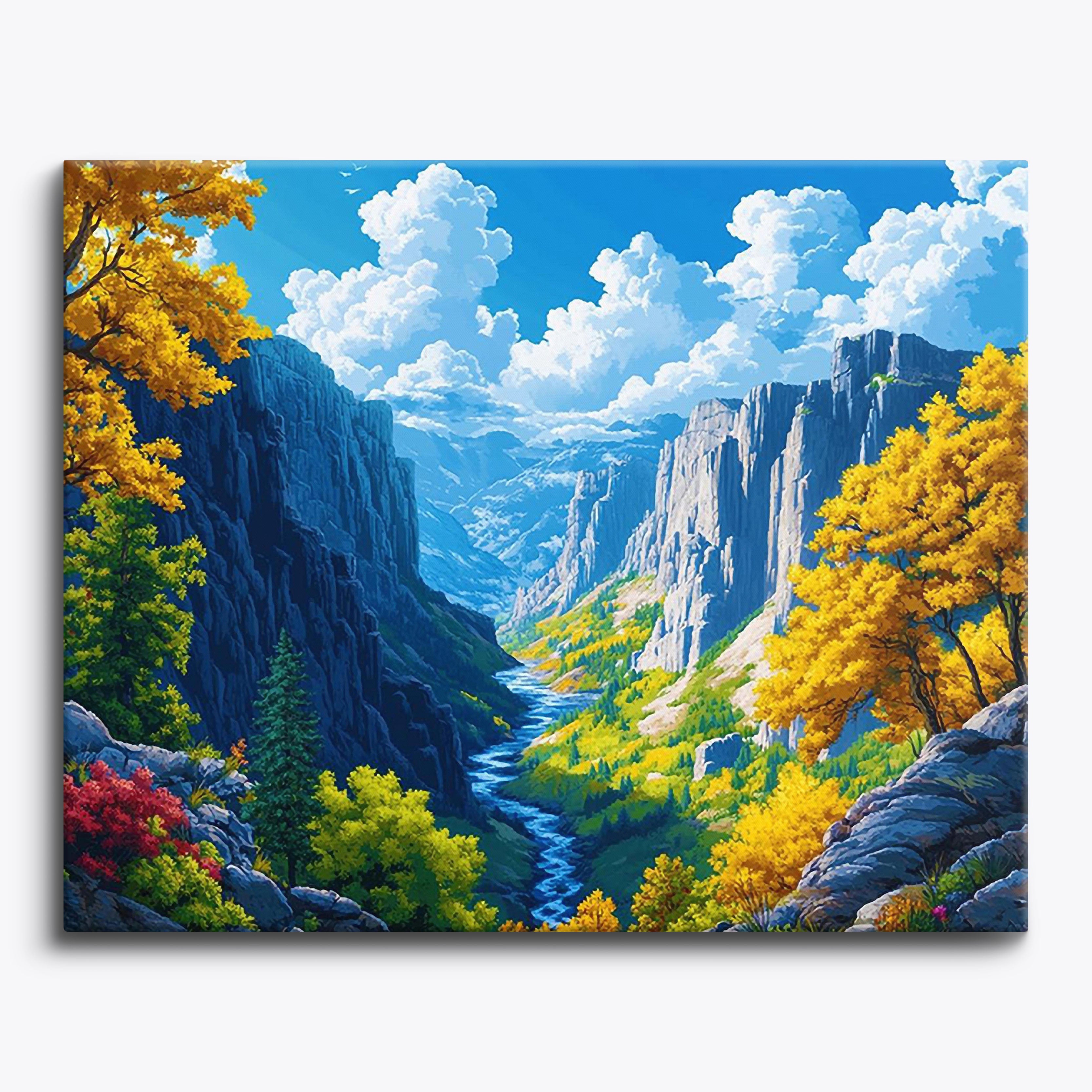 Gunnison Cliffs No Frame / Regular (15.75"x19.7"/40x50cm) / 24 colors