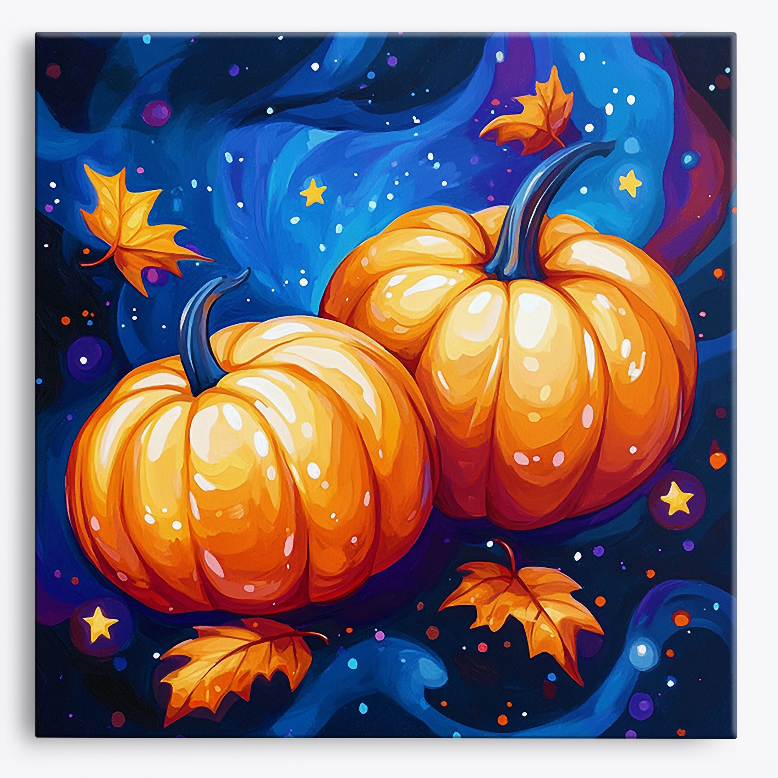 Starry Pumpkins No Frame / 24 colors