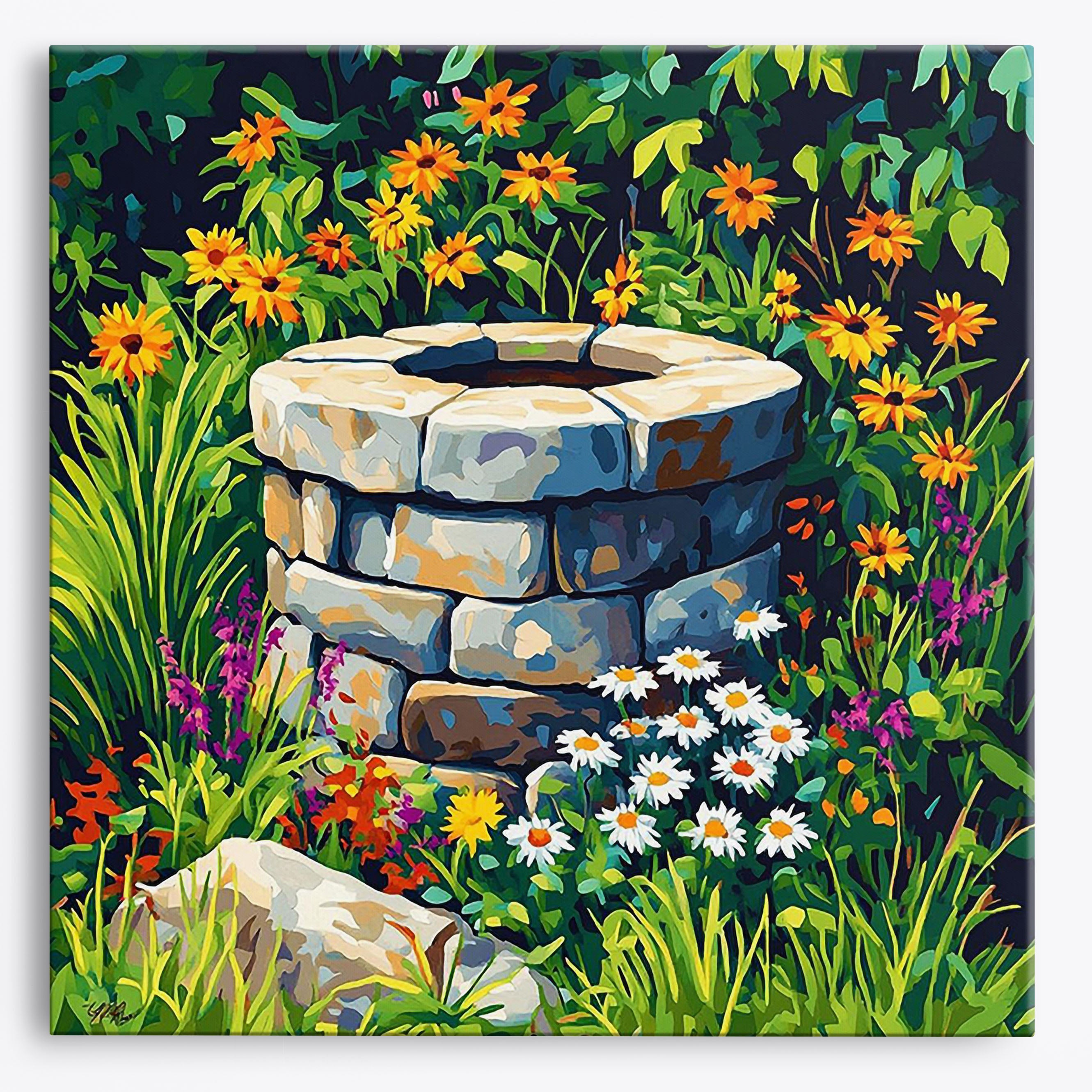 Stone Haven No Frame / Regular (15.75"x15.75"/40x40cm) / 24 colors