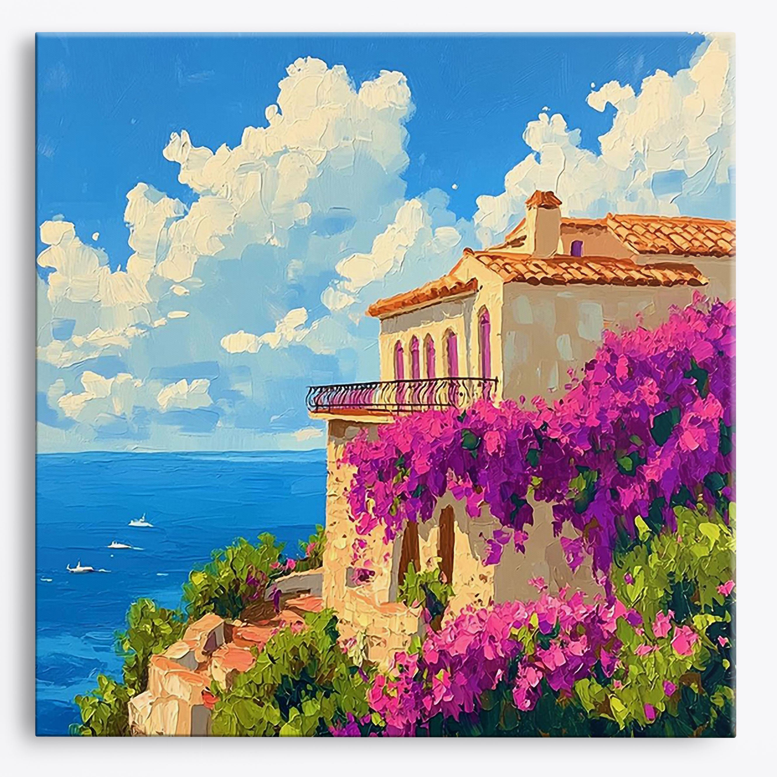 Terracotta Bliss No Frame / Regular (15.75"x15.75"/40x40cm) / 24 colors