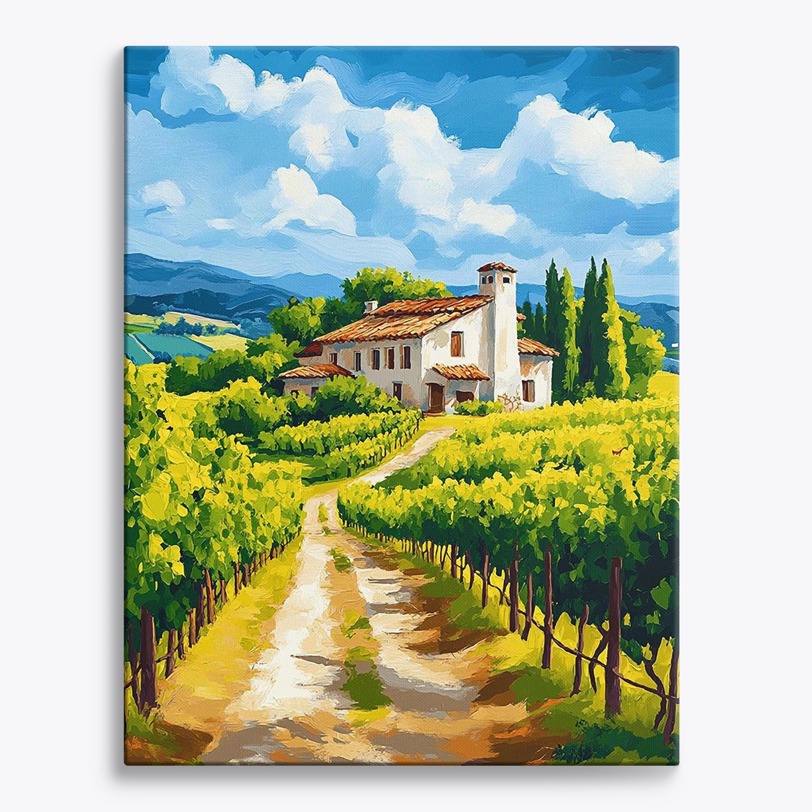 Vineyard Charm No Frame / Regular (19.7"x15.75"/50x40cm) / 24 colors