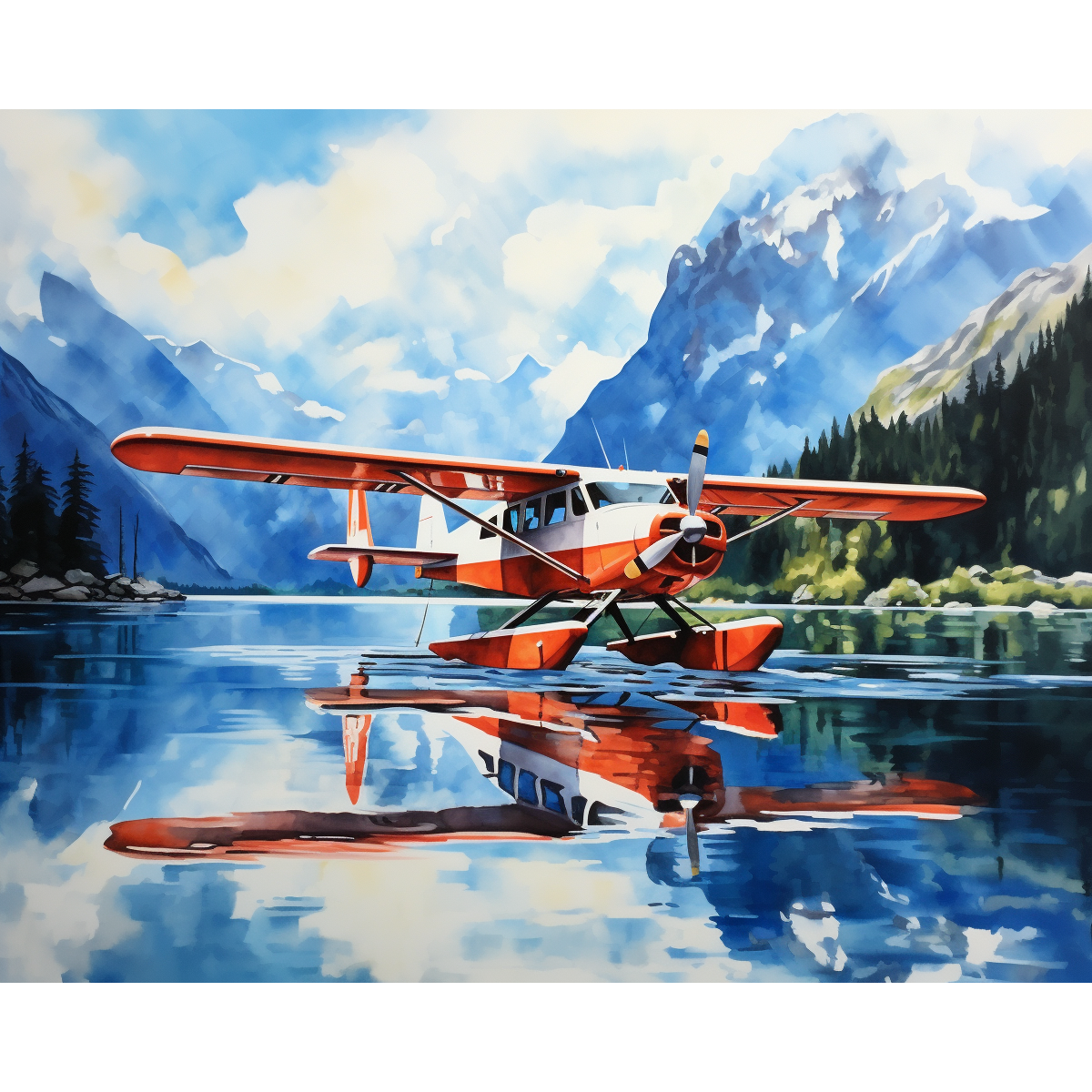 Airplane Lake Landing No 2