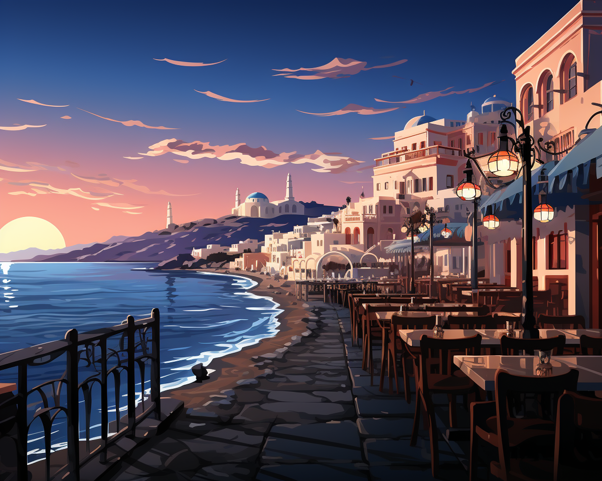 Grekiska kustens lugn