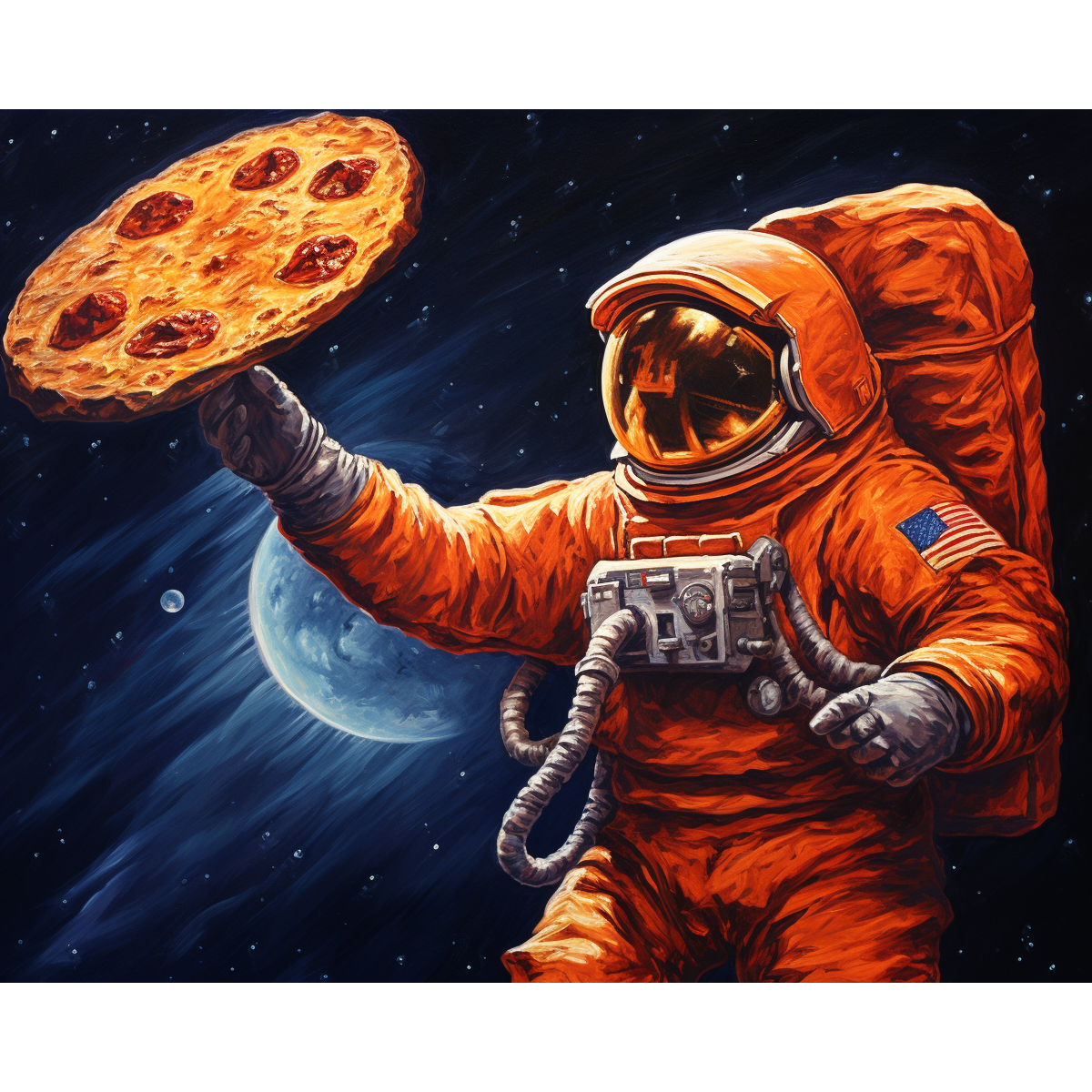 Pizza-astronaut