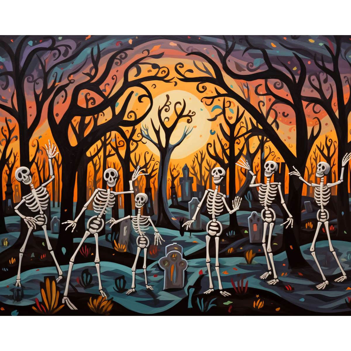 Spooky Skeleton Party