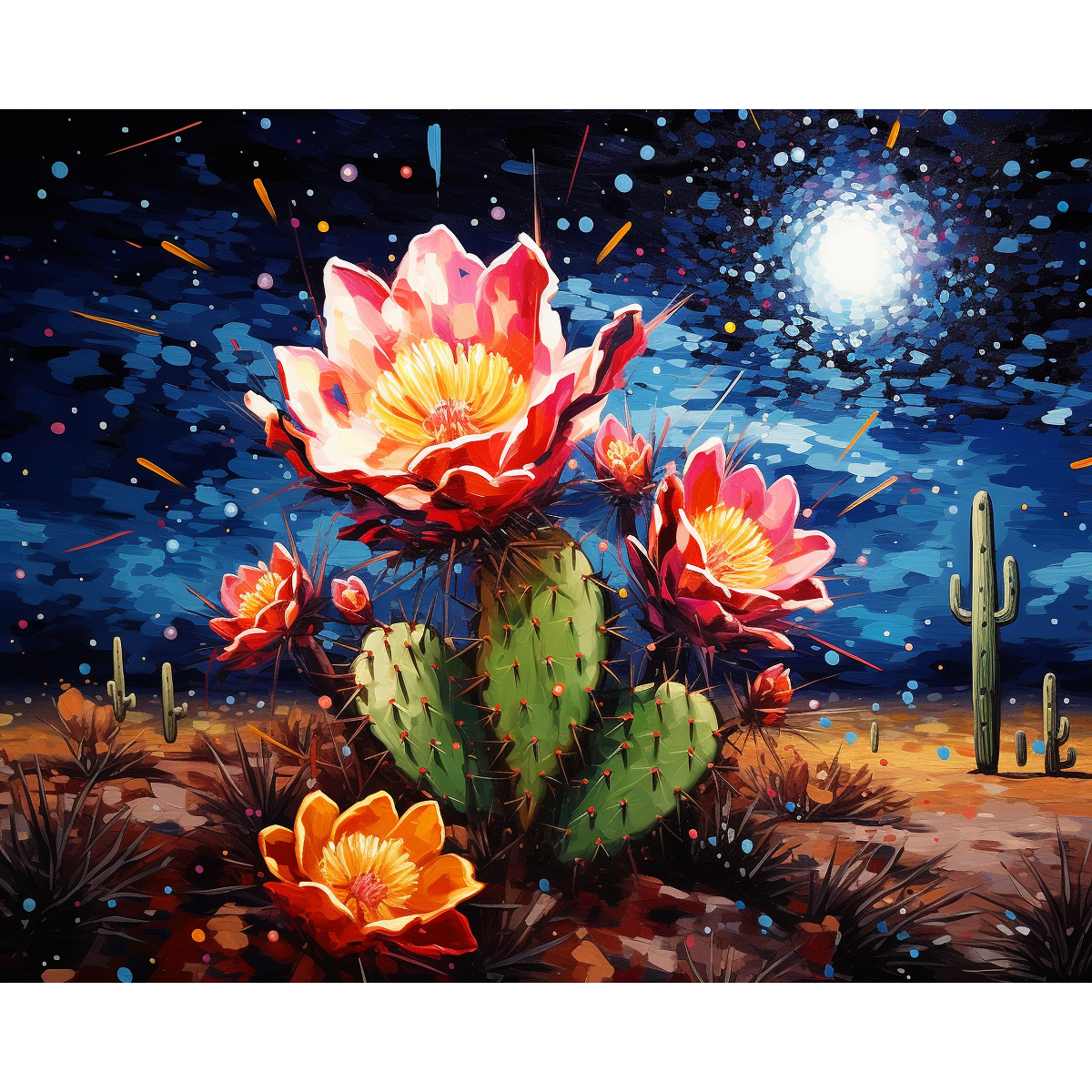 Stjärnklar kaktus
